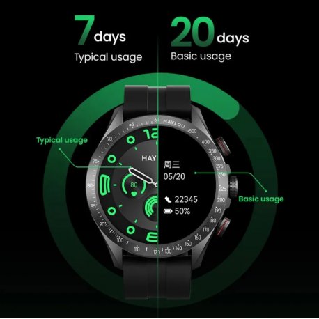 Умные часы Xiaomi Haylou Solar Pro Silver (LS18)