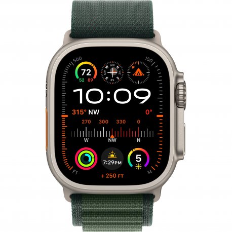 Б/у Apple Watch Ultra 2 49mm (GPS+LTE) Titanium Case with Dark Green Alpine Loop