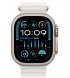 Apple Watch Ultra 2 49mm (GPS+LTE) Titanium Case with White Ocean Band (MREJ3)