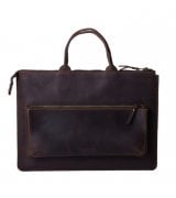 Чохол шкіряний Incarne Maryland для MacBook Pro 13 (2012-2023)/Pro 14 (2021-2023) Brown
