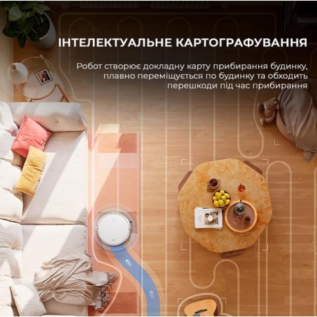 Робот-пылесос с влажной уборкой Dreame Mova M1 (RPM1GA)