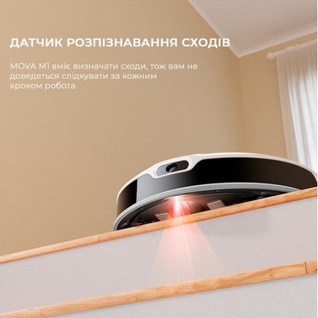 Робот-пылесос с влажной уборкой Dreame Mova M1 (RPM1GA)