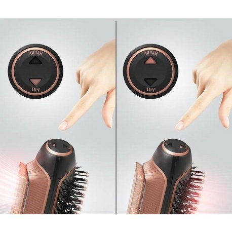 Фен-щетка Rowenta CF9840F0 Reverso Dry&Brush 2в1