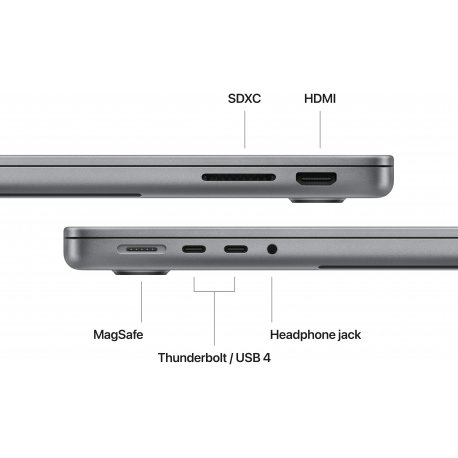 Б/в MacBook Pro 14" 2023 M3/8GB/512GB Space Gray (MTL73)