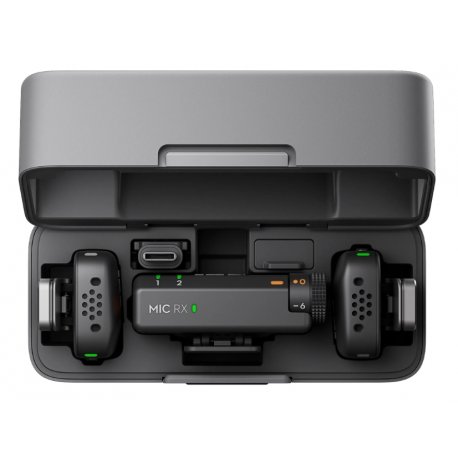 Мікрофонна радіосистема DJI Mic Mini (2 TX+1 RX+Charging Case) (CP.RN.00000433.01) EU