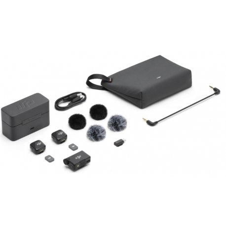 Мікрофонна радіосистема DJI Mic Mini (2 TX+1 RX+Charging Case) (CP.RN.00000433.01) EU