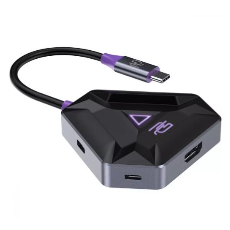 HUB Proove Gaming Spectre Type-C to 2USB3.0 +Type-C+ PD100W+ HDMI Dark Gray (HBPG10221205)