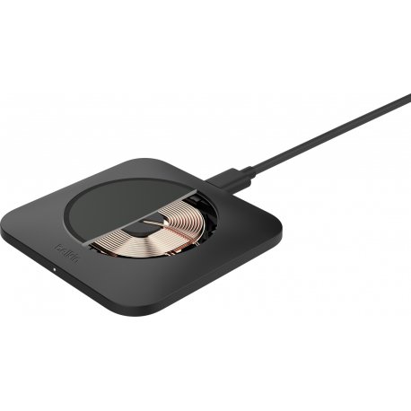 Беспроводное зарядное устройство Belkin 15W Pad Universal Black (WIA007VFBK)