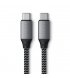 Кабель Satechi USB-C to USB-C Cable 100W 2m Space Gray (ST-TCC2MM)