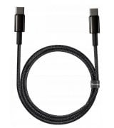 Кабель Baseus Tungsten Gold Fast Charging Type-C to Type-C 100W (2m) Black (CATWJ-A01)