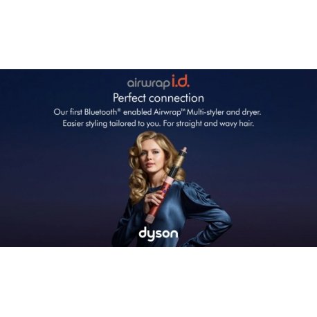 Стайлер для прямых и волнистых волос Dyson HS08 Airwrap i.d. Long Styler Straight+Wavy Red Velvet/Gold (596926-01) EU