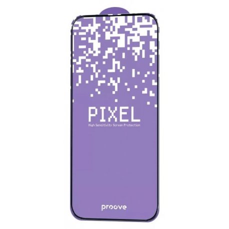 Защитное стекло Proove Pixel Full Screen для iPhone 15 Pro Max Black