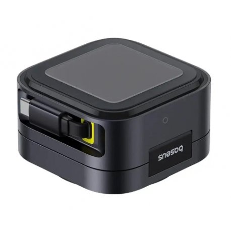 Беспроводное зарядное устройство Baseus PicoGo Series 2-in-1 Magnetic Qi2 67W Black (P10276800123-00)