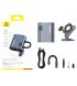 Автомобільний насос Baseus PrimeTrip Series Portable Bike Pump Cosmic Black (C11169000121-00)