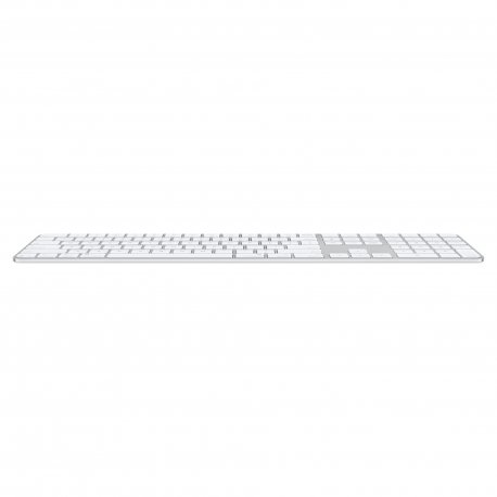Клавіатура Apple Magic Keyboard with Touch ID and Numeric Keypad Mac with Apple silicon (USB–C) - White (MXK73)