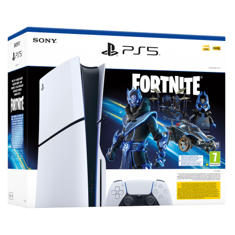 Ігрова консоль Sony PlayStation 5 Slim 1TB (Fortnite Cobalt Star Bundle) (EU)