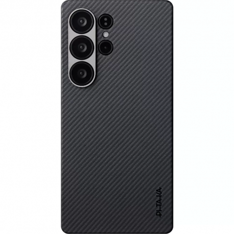 Чохол Pitaka Ultra-Slim Case для Samsung Galaxy S25 Ultra Twill 600D Black/Gray (KS2501U)