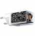Сетевое зарядное устройство Baseus GaN5 Pro Fast Charger 40W Type-C+Type-C White (CCGP180102)