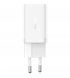 Мережевий зарядний пристрій Baseus GaN5 Pro Fast Charger 40W Type-C+Type-C White (CCGP180102)