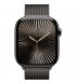 Apple Watch Series 10 46mm (GPS+LTE) Slate Titanium Case with Slate Milanese Loop - M/L (MWYW3)