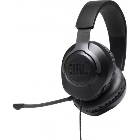 Гарнітура ігрова JBL Quantum 100 Black (JBLQUANTUM100BLK)