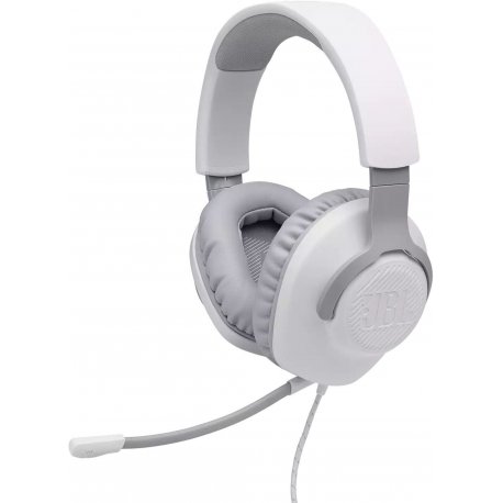 Гарнитура игровая JBL Quantum 100 White (JBLQUANTUM100WHT)