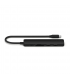 HUB Satechi 6-in-1 USB-C Slim Multiport Adapter 4K Black (ST-P6SK)