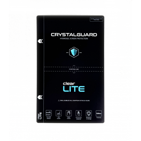 Захисна плівка для смартфонів CrystalGuard Hydrogel Lite Clear