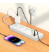 Сетевой фильтр Hoco AC13A (3USB/1Type-C/5xSocket) 1,5m White
