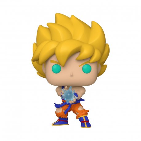 Коллекционная фигурка Funko POP Animation: Dragon Ball Z - Goku w/ kamehameha wave (889698486606)