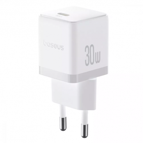 Сетевое зарядное устройство Baseus Palm Fast Charger Type-C 30W White (P10111605213-00)