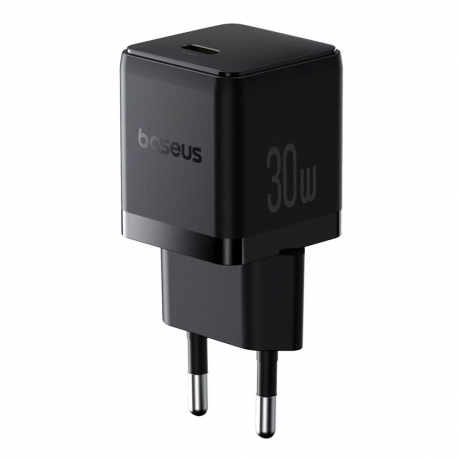 Сетевое зарядное устройство Baseus Palm Fast Charger Type-C 30W Black (P10111605113-00)