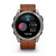 Смарт-часы Garmin fenix 8 AMOLED 51mm Sapph. Carbon Gray DLC Tit. with Chestnut Leather Band (010-02905-40) EU Смарт-часы Garmin fenix 8 AMOLED 51mm Sapph. Carbon Gray DLC Tit. with Chestnut Leather Band (010-02905-40) EU