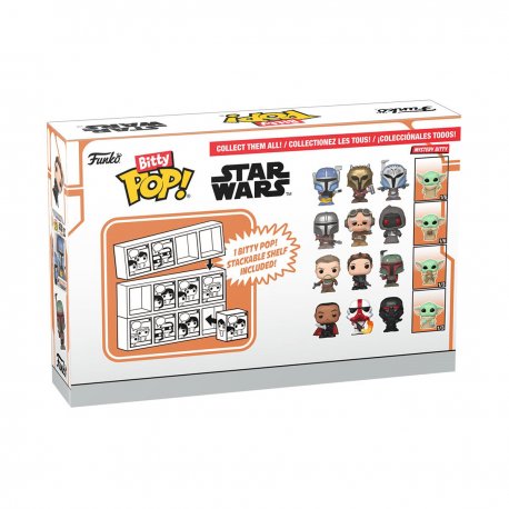 Набір подарунковий Funko POP (Bitty): Mandalorian - Mandalorian 4pk (889698754521)