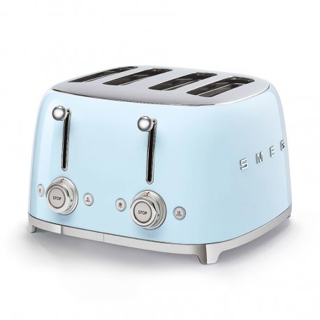 Тостер на 4 ломтика SMEG TSF03 Pastel Blue (TSF03PBEU)