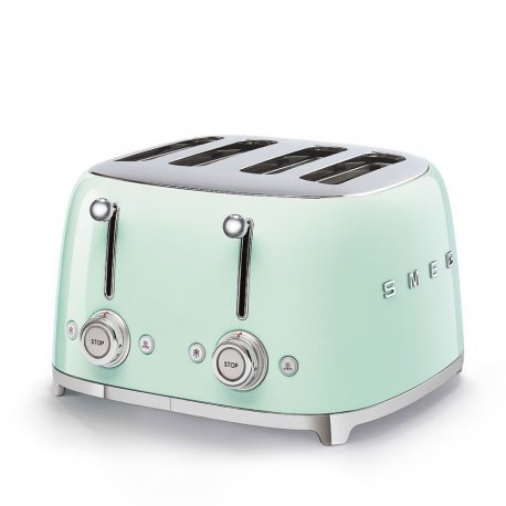 Тостер на 4 скибочки SMEG TSF03 Pastel Green (TSF03PGEU)