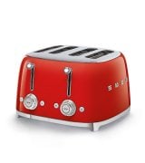 Тостер на 4 скибочки SMEG TSF03 Red (TSF03RDEU)