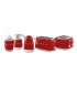 Тостер на 4 скибочки SMEG TSF03 Red (TSF03RDEU)