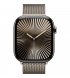 Apple Watch Series 10 46mm (GPS+LTE) Natural Titanium Case with Natural Milanese Loop - M/L (MWYC3)