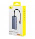 HUB Baseus UltraJoy 7-in-1 (Type-C to HDMI+USB3.0*3+PD*+SD/TF) Space Gray (B00052803811-00)