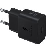 Сетевое зарядное устройство Samsung Super Fast Charging PD25W 1 Type-C Black (EP-T2510NBEGEU)