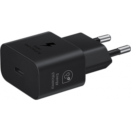 Мережевий зарядний пристрій Samsung Super Fast Charging PD25W 1 Type-C Black (EP-T2510NBEGEU)