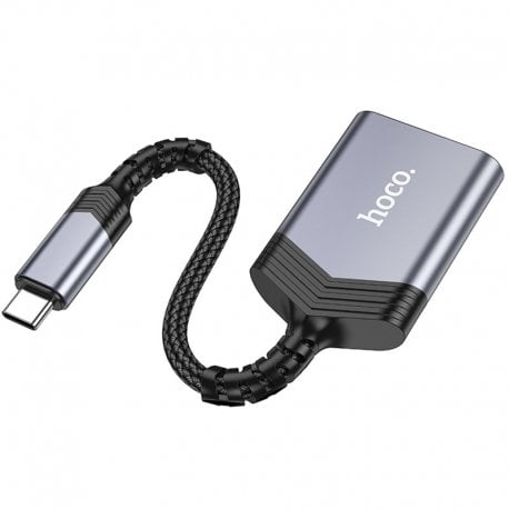 Кардрідер Hoco UA25 Type-C Gray