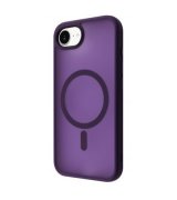 Чохол WAVE Matte Insane Case with MagSafe для iPhone 16e Deep Purple