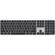 Клавиатура Apple Magic Keyboard with Touch ID and Numeric Keypad for Mac models with Apple silicon - Black Keys (MMMR3)