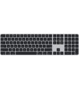 Клавиатура Apple Magic Keyboard with Touch ID and Numeric Keypad for Mac models with Apple silicon - Black Keys (MMMR3)