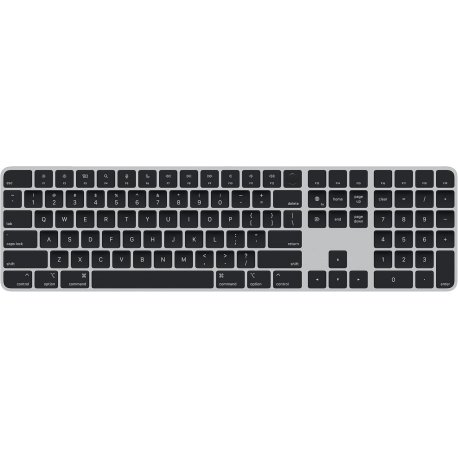 Клавиатура Apple Magic Keyboard with Touch ID and Numeric Keypad for Mac models with Apple silicon - Black Keys (MMMR3)