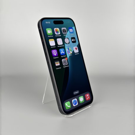 Б/у iPhone 15 256GB eSIM Black (Как новый)