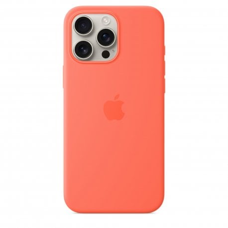 Чохол Apple iPhone 16 Pro Max Silicone Case with MagSafe Tangerine (MDGX4Z)