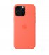 Чехол Apple iPhone 16 Pro Max Silicone Case with MagSafe Tangerine (MDGX4Z)